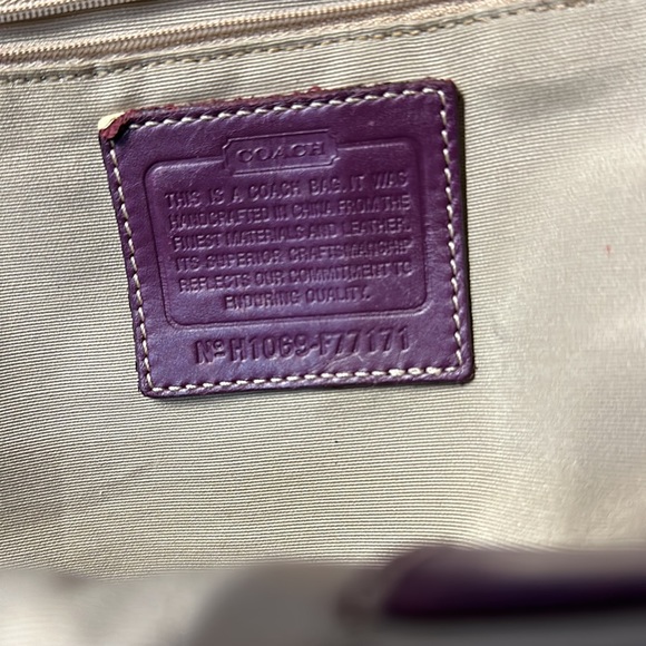 Authentic Coach backpack - Picture 6 of 16